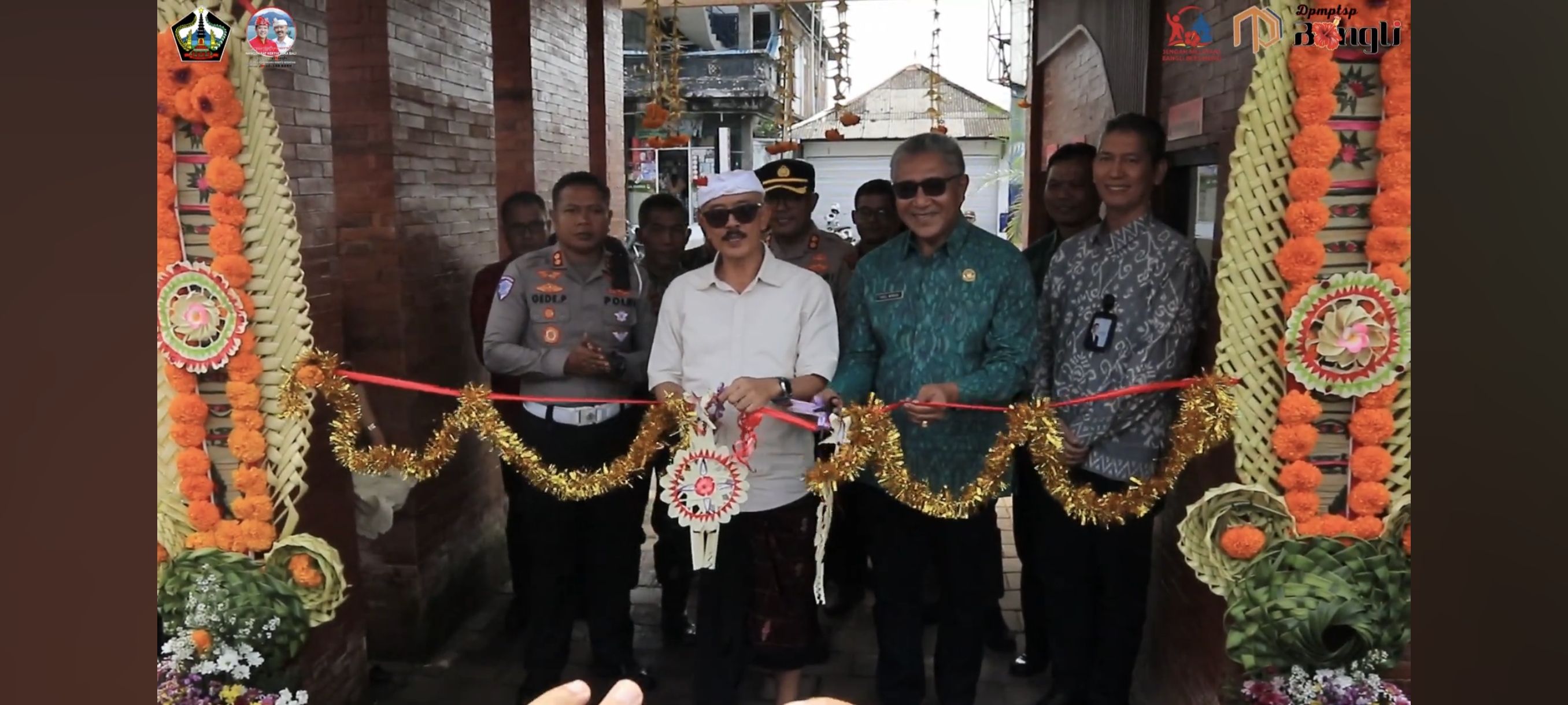 Peresmian inovasi layanan Samsat Drive Thru di Mall Pelayanan Publik Kabupaten Bangli